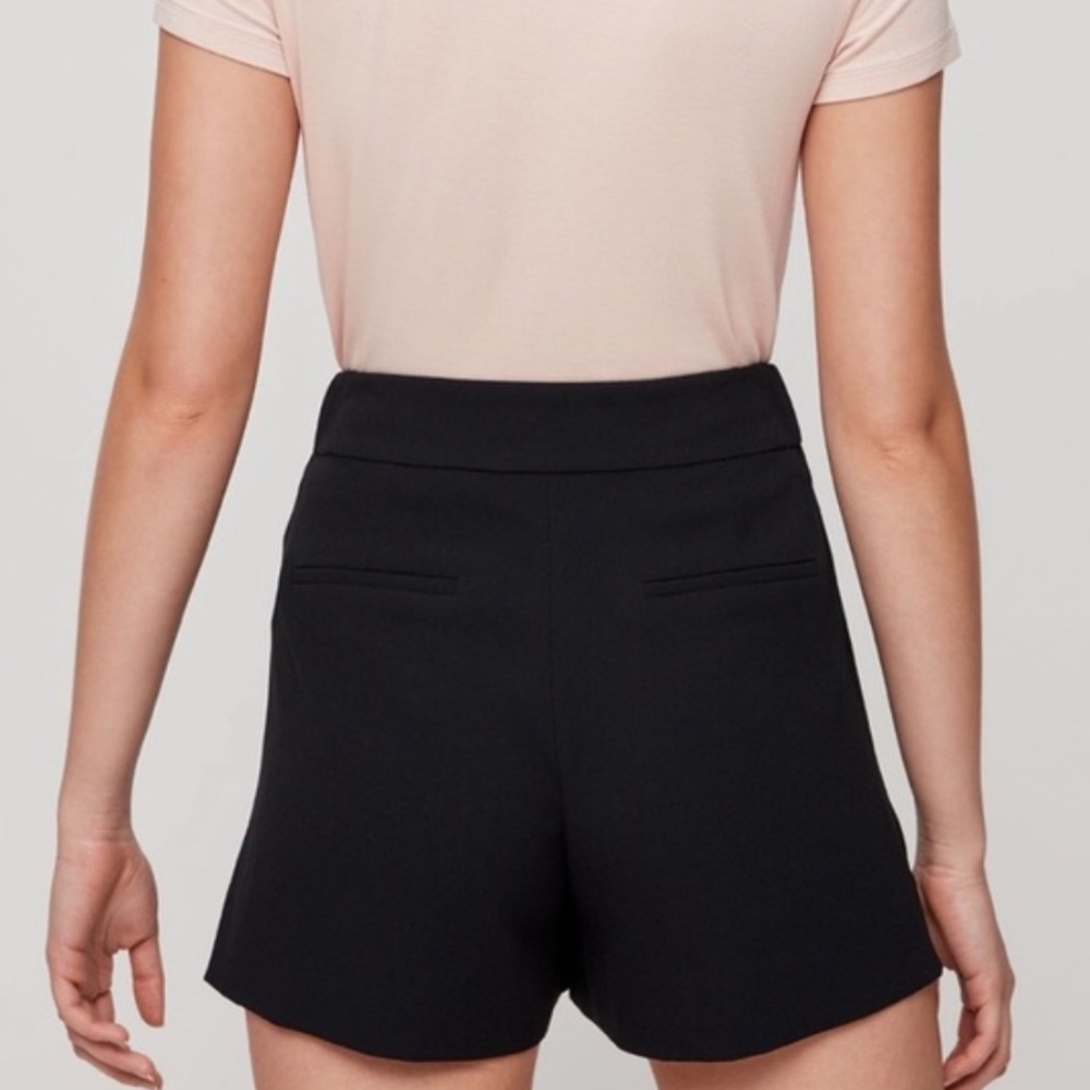 Black Aritzia Hikaru Black Skort size 0 asymmetrical - Picture 2 of 8